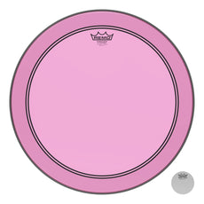 Remo Powerstroke P3 Colortone Pink Bass Drumhead - 18"
