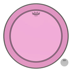 Remo Powerstroke P3 Colortone Pink Bass Drumhead - 20"
