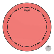 Remo Powerstroke P3 Colortone Red Bass Drumhead - 18"