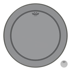 Remo Powerstroke P3 Colortone Smoke Bass Drumhead - 24"