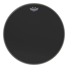 Remo Powerstroke P3 Ebony Bass Drumhead - 5" Black DynamO - 18"