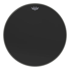 Remo Powerstroke P3 Ebony Bass Drumhead - 5" Black DynamO - 22"