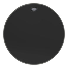 Remo Powerstroke P3 Ebony Bass Drumhead - 5" Black DynamO - 24"