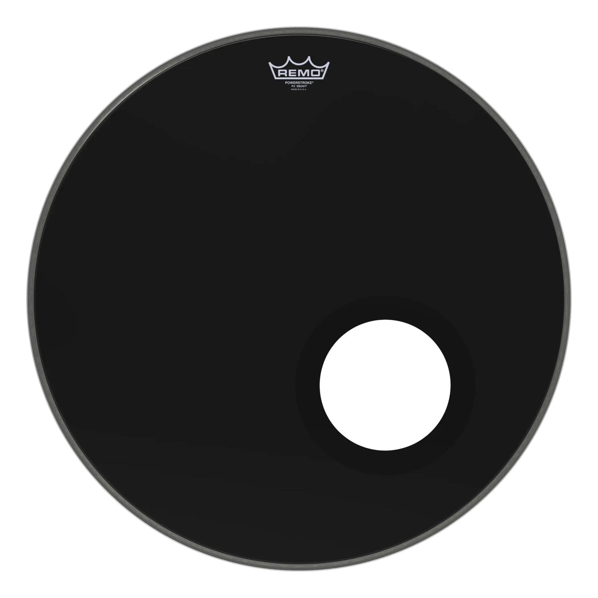remo-powerstroke-p3-ebony-bass-drumhead-5-black-dynamo-installed-22-front