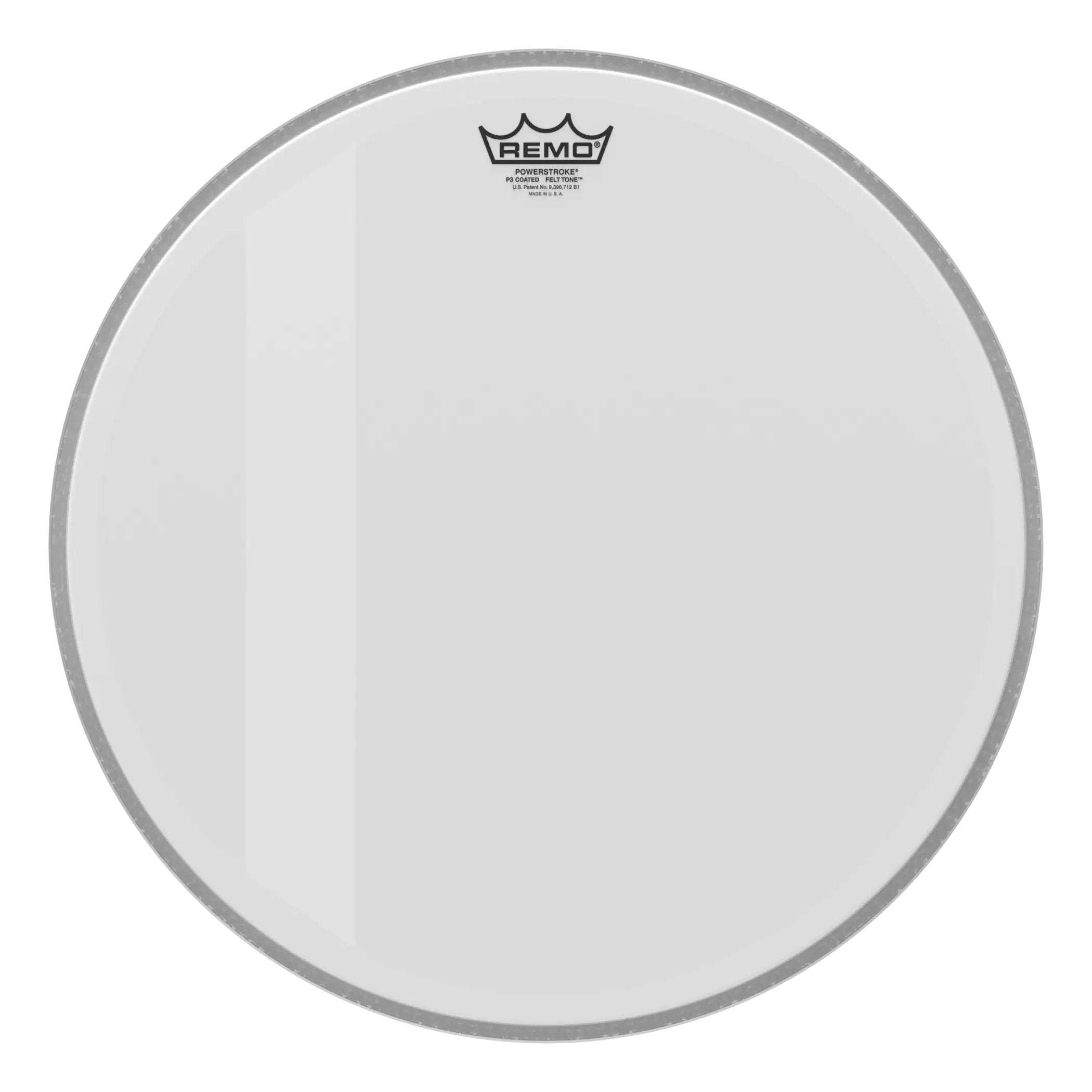 Remo Powerstroke P3 Felt Tone Coated Bass Drumhead - 18"