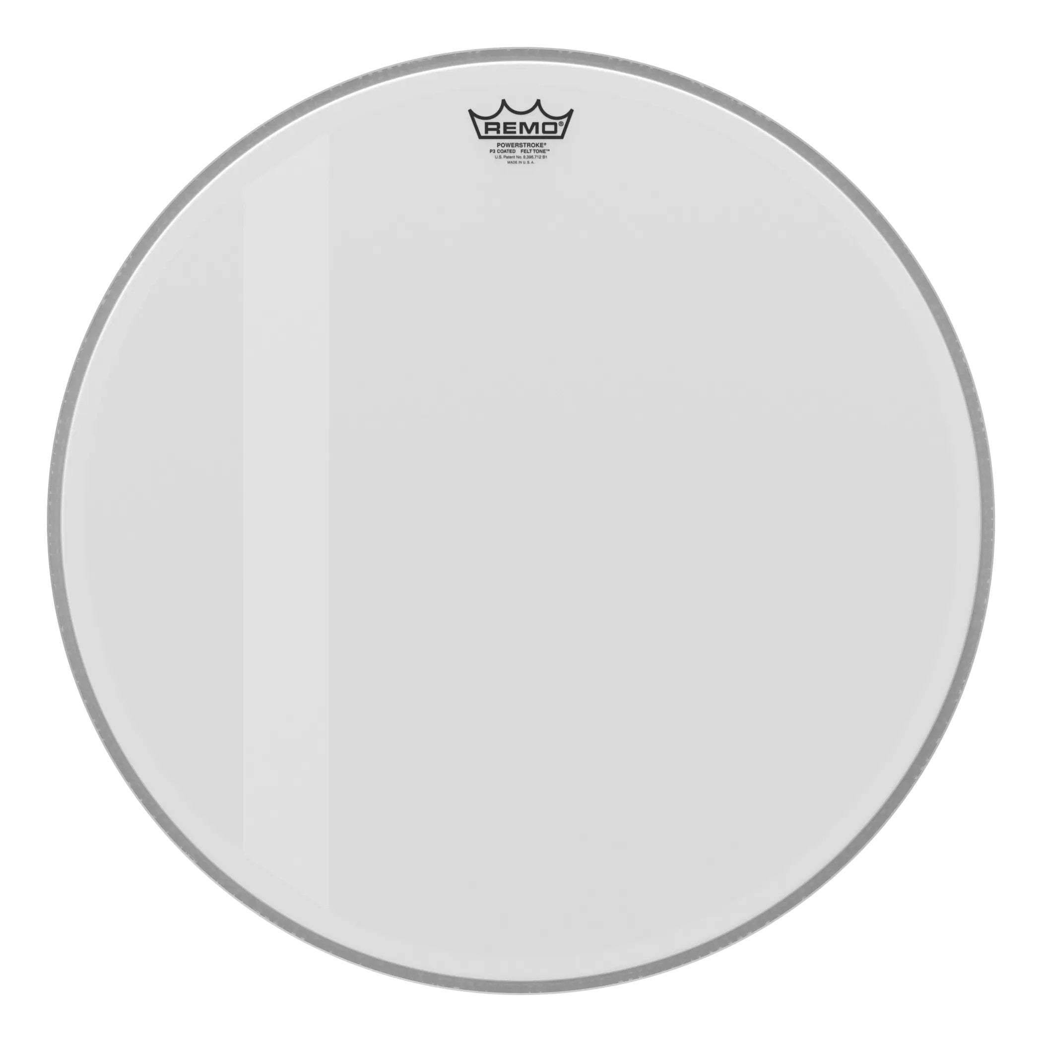 Remo Powerstroke P3 Felt Tone Coated Bass Drumhead - 22"