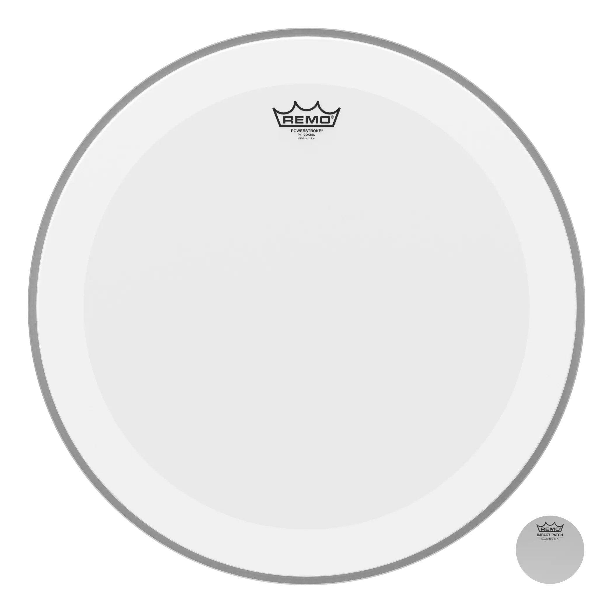 Remo Powerstroke P4 Coated Bass Drumhead - 20"