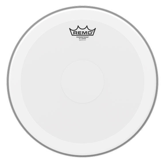 15" Remo Powerstroke 4 Drum Head - Coated with Clear Dot