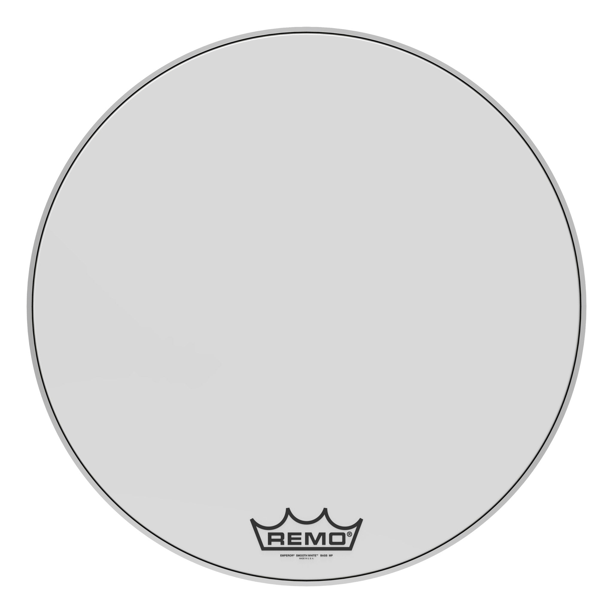 Remo Smooth White Emperor 28" Marching Bass Drumhead bb-1228-mp
