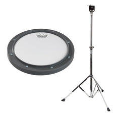Remo Tunable Practice Pad with Practice Pad Stand Package 10"