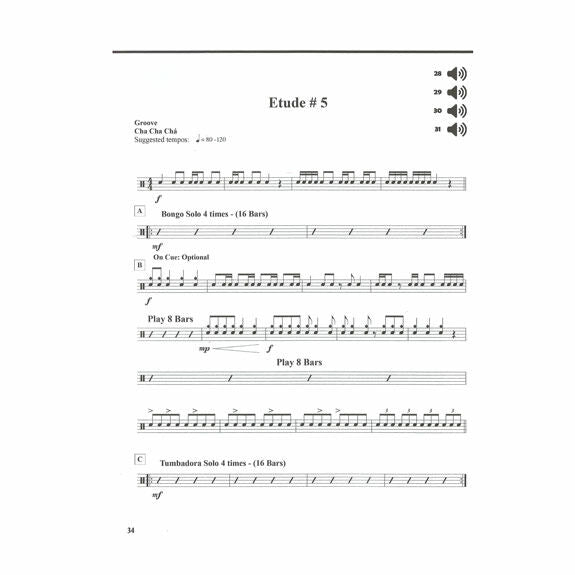 Rendon-Etudes for Latin Percussion Ensemble