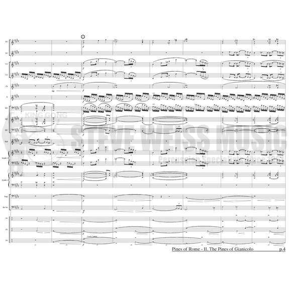 Respighi-Pines of Rome-II. Giancolo arr. Ratliff (SP)-2B/2V/C/X/3M/4T/ MalletKat/P/2 synth./BG