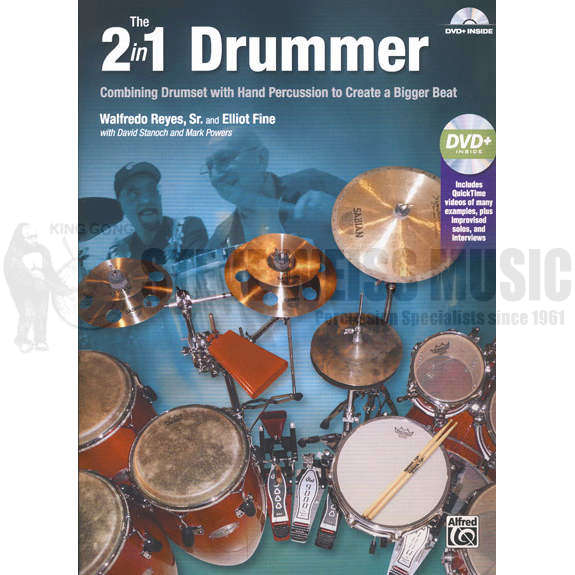 Reyes/Fine-2 in 1 Drummer, The (book w/DVD)