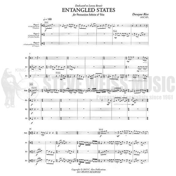 Rice-Entangled States (SP)-Solo M & P/V/M/4-5T/P