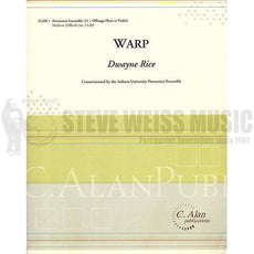 Rice-Warp (SP)-B/2V/Cro./2X/4M/5T/P/offstage FL or VN