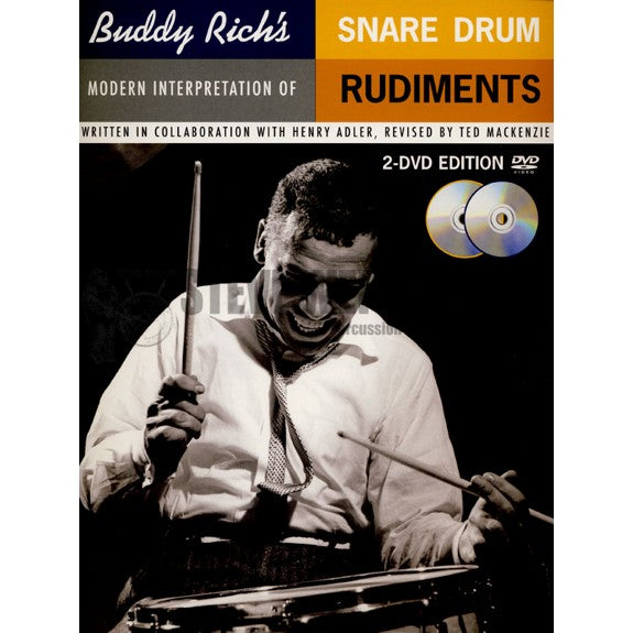 Rich/Adler/Mackenzie-Buddy Rich's Modern Interpretation of Snare Drum Rudiments (w/2DVD)