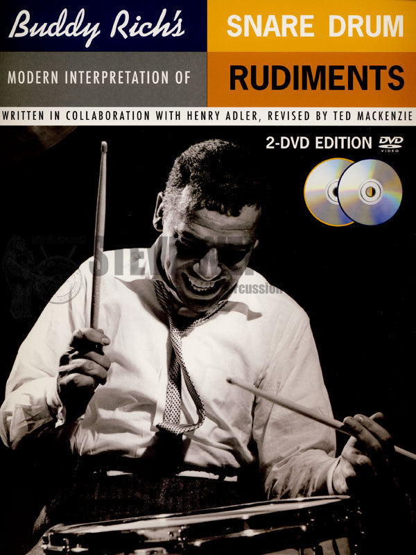 Rich/Adler/Mackenzie-Buddy Rich's Modern Interpretation of Snare Drum Rudiments (w/2DVD)