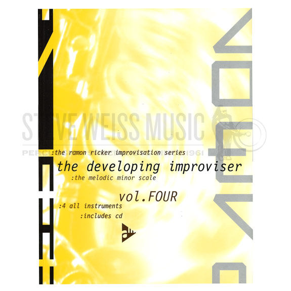 Ricker-Developing Improviser vol. 4: The Melodic Minor Scale (CD)