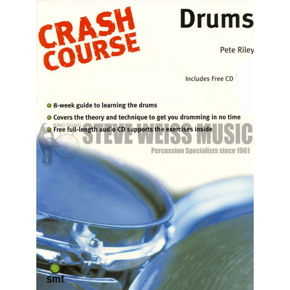 Riley-Crash Course: Drums (CD)