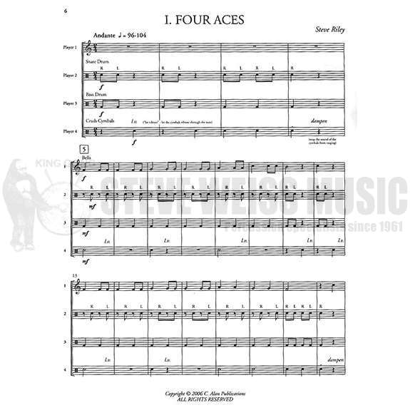Riley-Sonic Adventures for Perc Ens (SP)-B/V/C/X/M/3T/P