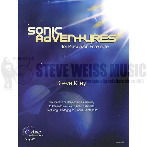 Riley-Sonic Adventures for Perc Ens (SP)-B/V/C/X/M/3T/P