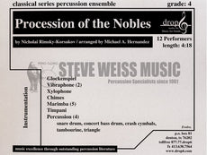 Rimsky-Korsakov-Procession of the Nobles arr. Hernandez (SP)-B/2V/C/X/5M/3T/P