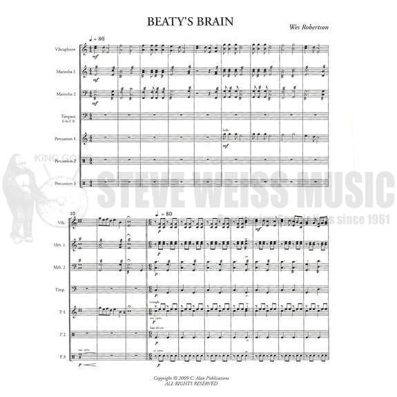 Robertson-Beaty's Brain (SP)-B/X/1-2M/4T/P