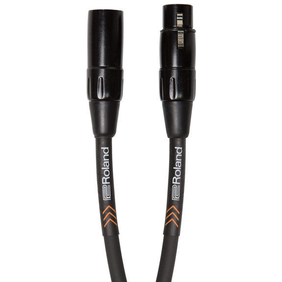 25ft - Roland Black Series Microphone Cable