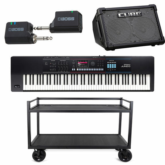 Roland Juno D8 Wireless Synth Field Rack Bundle