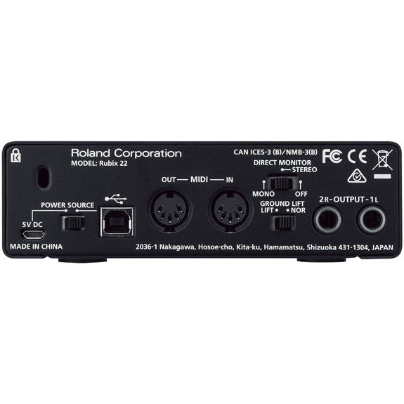 Roland Rubix 22 USB Audio Interface