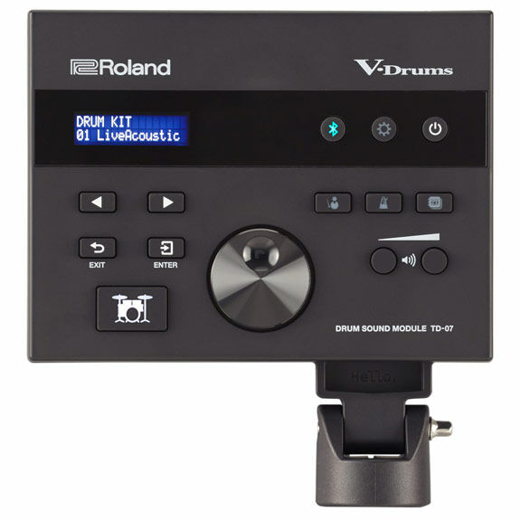 Roland V-Drums Quiet Design Electronic Drum Kit with TD-07 Sound Module