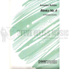Roldan-Ritmica #6 (S)-M/3T/P SCORE ONLY (current edition)