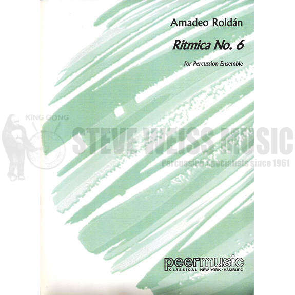 Roldan-Ritmica #6 (S)-M/3T/P SCORE ONLY (current edition)