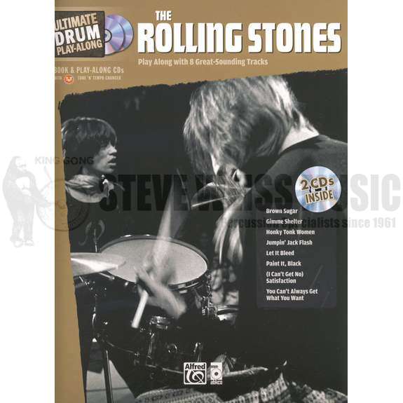 Rolling Stones-Ultimate Drum Playalong (Online audio access included)