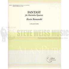 Romanski-Fantasy for Marimba Quartet (SP)-2M (4 hands)