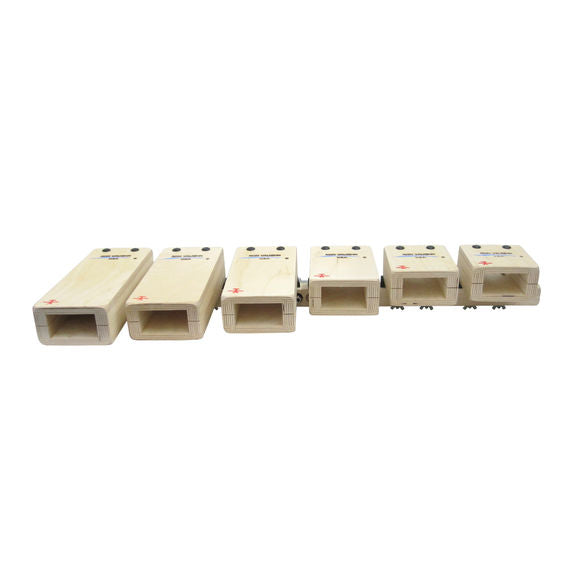 Ron Vaughn Asonesprit Temple Blocks (Set of 6)