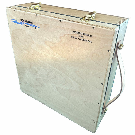 Ron Vaughn Compression Case for Natural Skin Tambourines