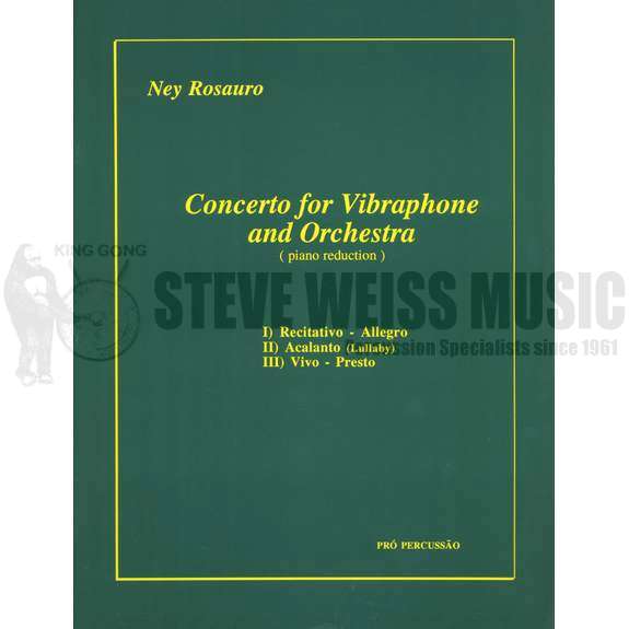 Rosauro-Concerto for Vibraphone and Orchestra (SP)-V/PN