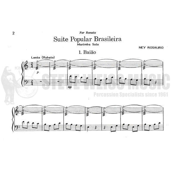 Rosauro-Suite Popular Brasiliera-M