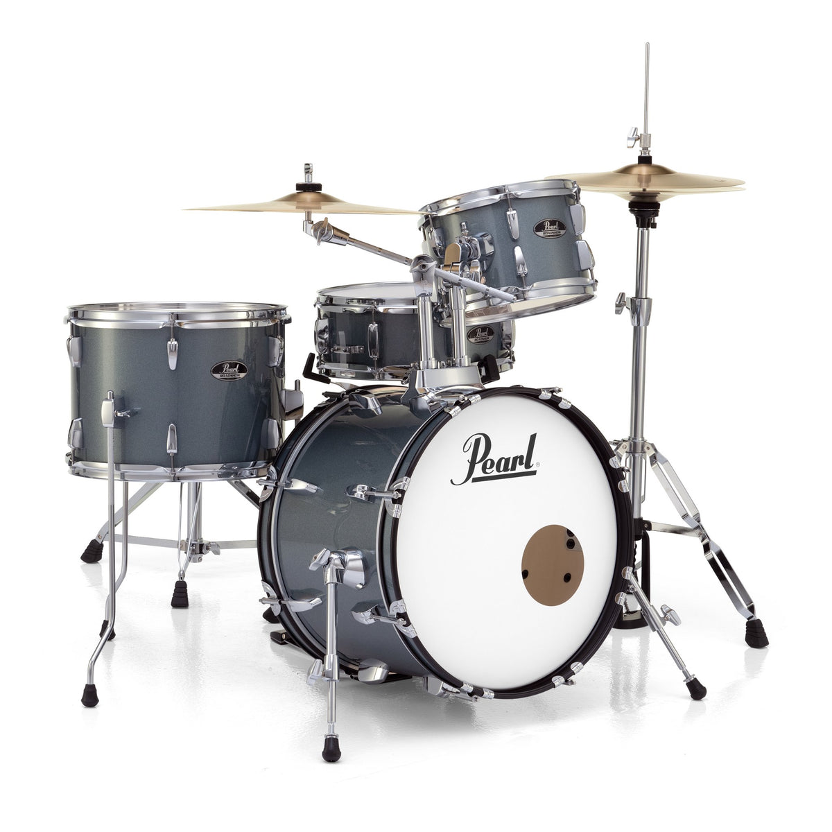Pearl Roadshow Bop Drumset Charcoal Metallic Bass Drum
