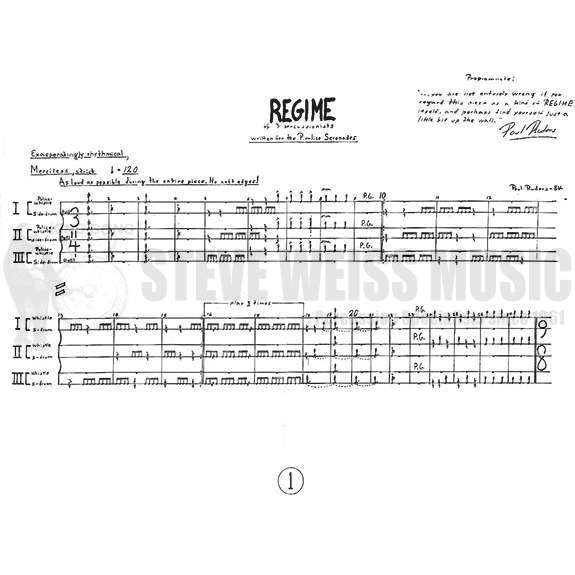 Ruders-Regime(S-n3)-P/Steel Drum OS