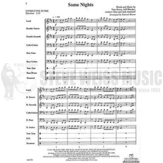 Ruess/Bhasker-Some Nights arr. Moore (SP)-Steel drs./DS/P /BG