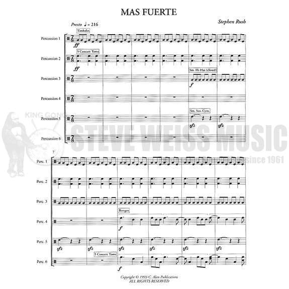 Rush-Mas Fuerte (SP)
