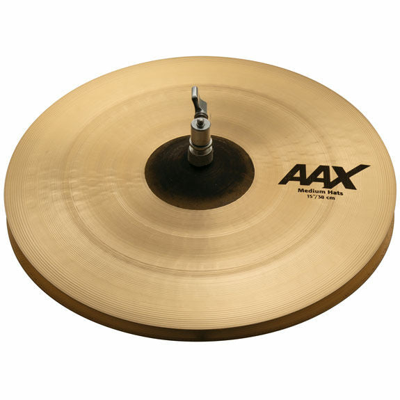 Sabian 15" AAX Medium Hi-Hat Cymbals