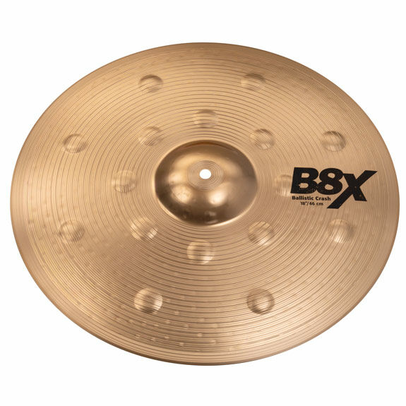 Sabian 18" B8X Ballistic Crash Cymbal