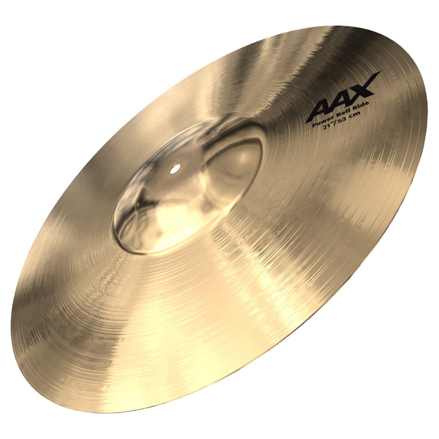 Sabian 21" AAX Power Bell Ride Cymbal Tilted View
