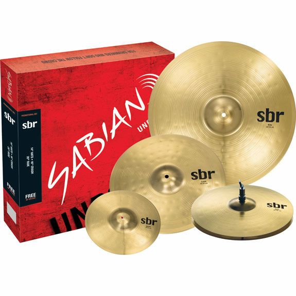 Sabian SBR Performance Cymbal Set - FREE 10" SBR Splash
