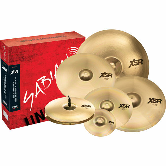 Sabian XSR Super Set - With Free Splash And 18" Fast Crash