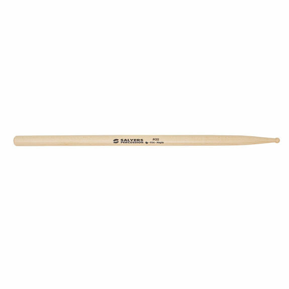 Salyers General Concert Snare Drum Sticks - Small Round Tip