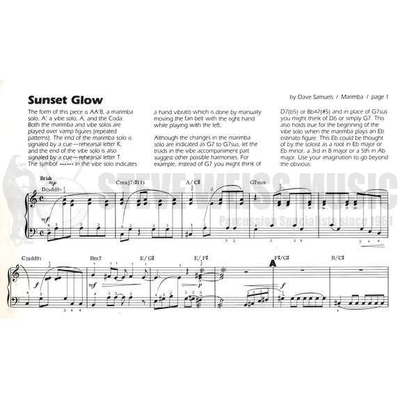 Samuels-Sunset Glow(P)-M/V